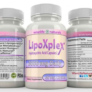 WiseLifeNaturals LipoXplex Dr Recommended Maximum Strength - Safe Proven Weight Loss with NO Side Effects