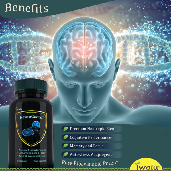 best brain health supplements for memory and focus, neuroguard by iwalu